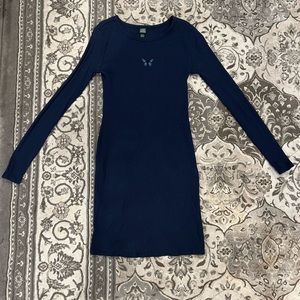 Blue dress